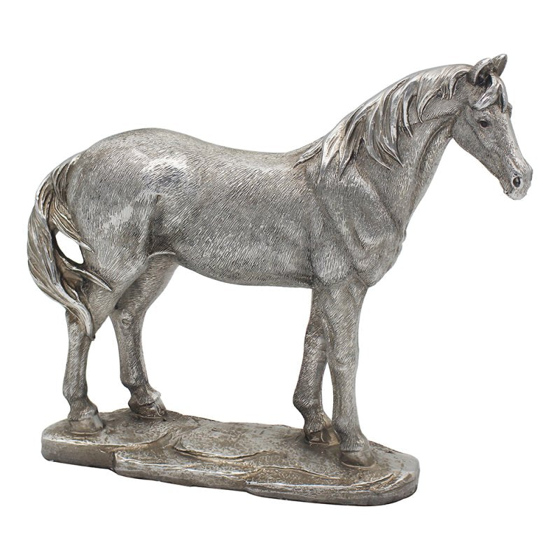 Silver Horse Reflections Ornament