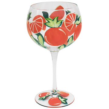 Lynsey Johnstone Oranges Copa Gin Glass