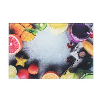 2pcs Tempered Glass Smoothie Cutting Board