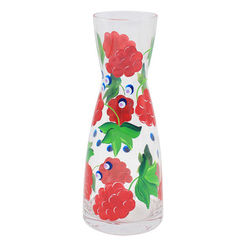 Lynsey Johnstone 1L Hand Painted Carafe Raspberries