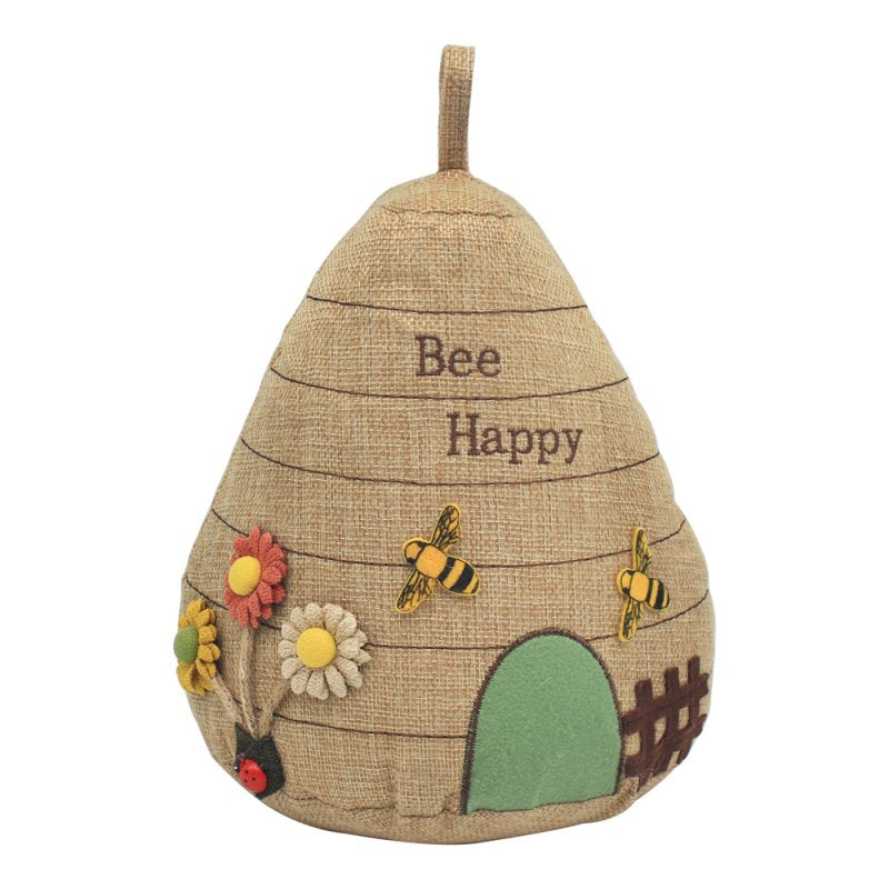 Brown Beehive Door Stop Wedge