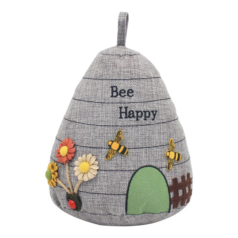 Grey Beehive Door Stop Wedge