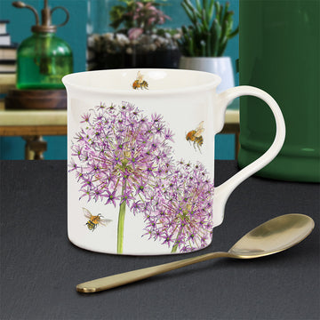 Bee-tanical Allium Flower Mug 250ml Cup