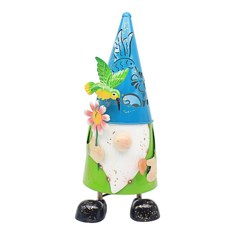 Bright Eyes Sunflower Gnome Garden Ornament