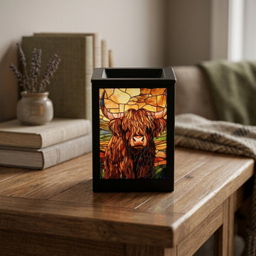 Highland Cow Electric Wax Melt Burner Aroma Lamp