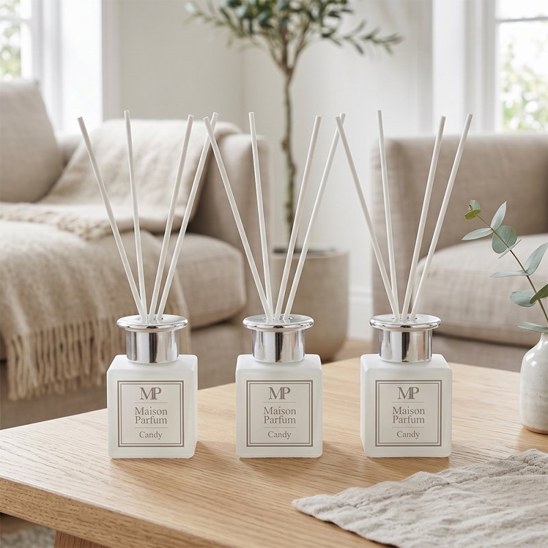 3Pcs 50ml Snow Queen Reed Diffuser Set