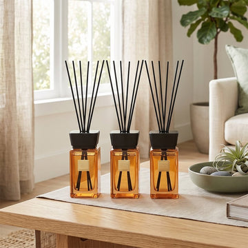 3Pcs 100ml Peach Reed Diffusers Set