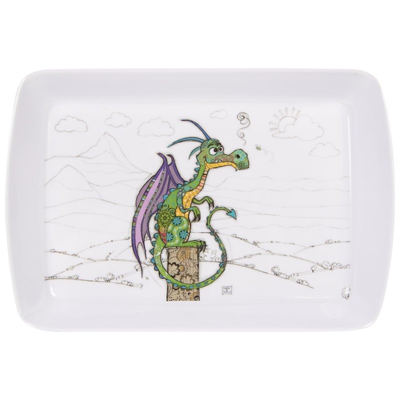 Bug Art Dragon Melamine Tray