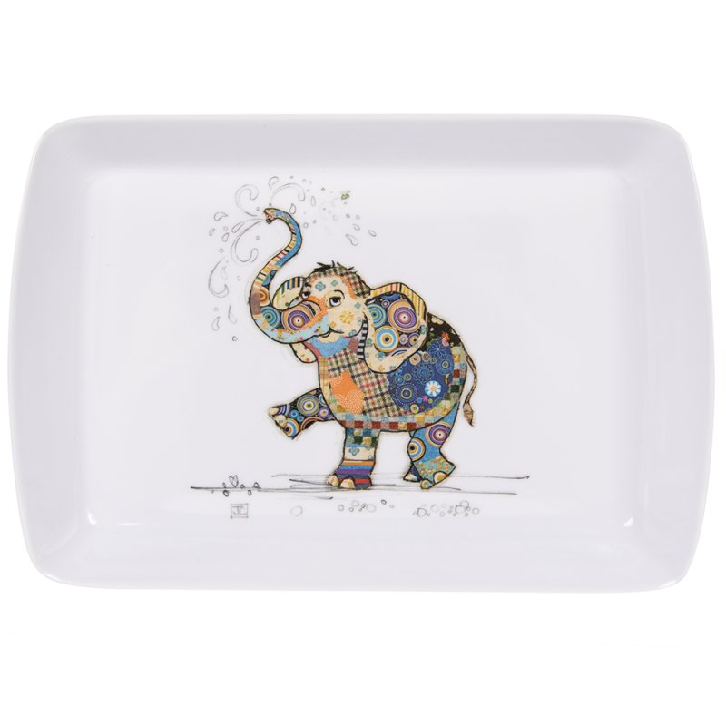 Bug Art Elephant Melamine Tray