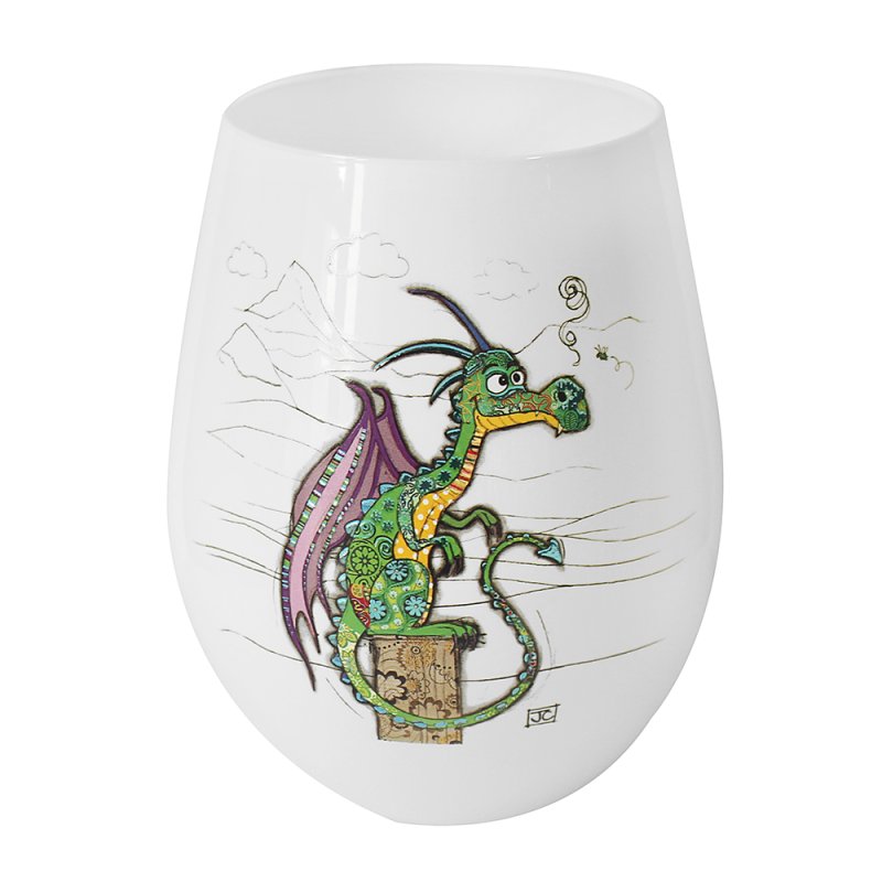 580ml Bug Art Duncan Dragon Stemless Gin Glass