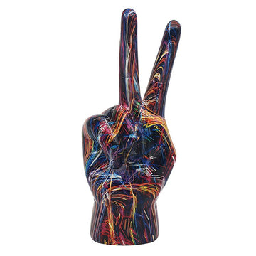28cm Supernova Peace Sign Figurine