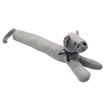 Grey Cat Door Draught Stopper