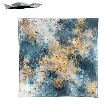 Vincenza Allure Square Glass Plate
