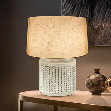 Textured Table Lamp