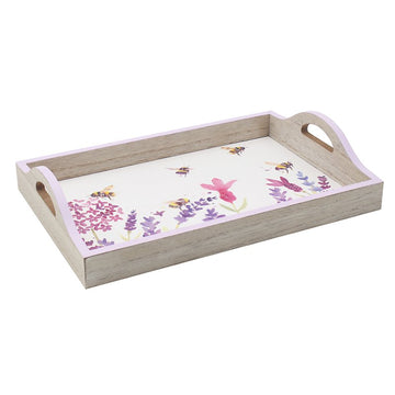 Lavender & Bees Wooden Tray