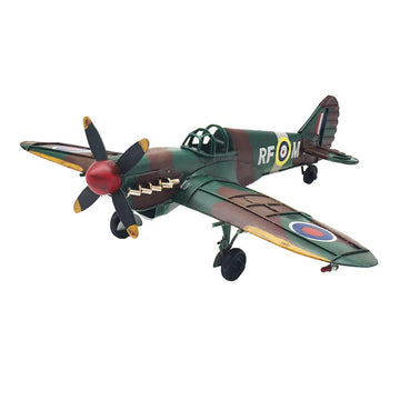 Vintage Hawker Typhoon Spitfire Jet Miniature Decor
