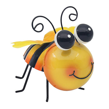 15cm Bright Eyes Yellow Bee Garden Ornament