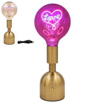 Love Heart Neon Lamp Night Light