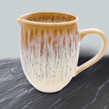 Reactive Glaze 700ml Jug Ceramic Pitcher Vintage