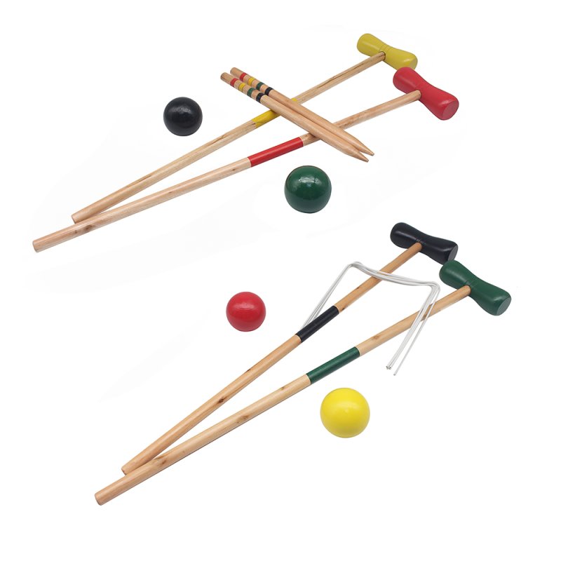 Croquet Family Garden Outdoor Party Games Set