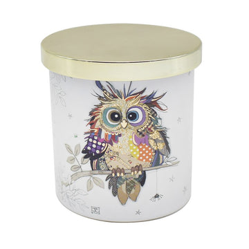 Bug Art Otto Owl Cashmere & Silk Hand Poured Scented Candle