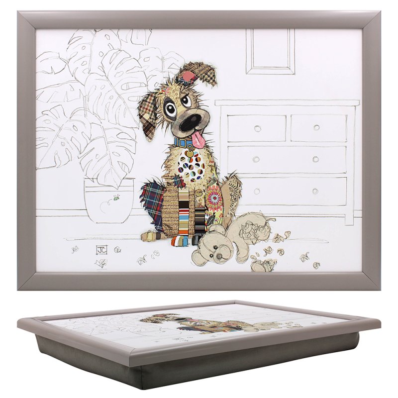 Bug Art Murphy Mutt Cushioned Lap Tray With Bean Bag