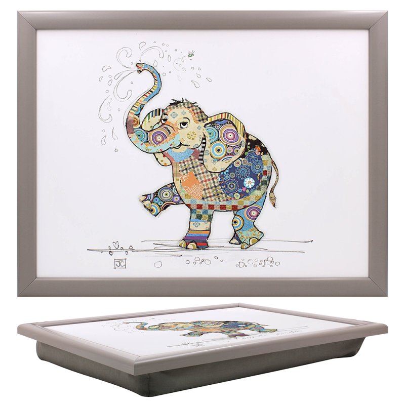 Bug Art Eddie Elephant Cushioned Lap Tray With Bean Bag