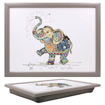 Bug Art Eddie Elephant Bean Bag Padded Cushioned Lap Tray