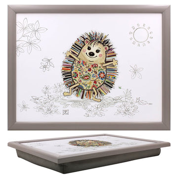 Bug Art Hattie Hedgehog Bean Bag Padded Cushioned Lap Tray