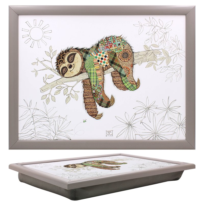 Bug Art Simon Sloth Bean Bag Padded Cushioned Lap Tray