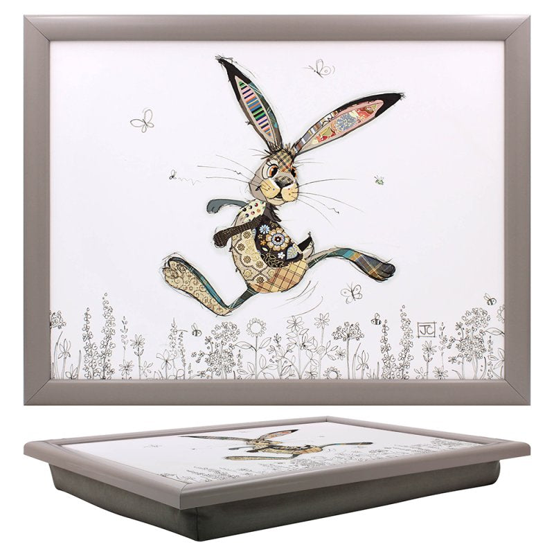 Bug Art Hesper Hare Bean Bag Padded Cushioned Lap Tray