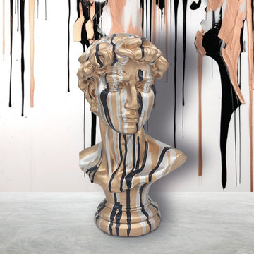 David Gold People Renaissance Drip Art Resin Human Figurine