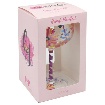 Lynsey Johnstone Summer Daisies Gin Glass