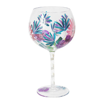 Lynsey Johnstone Gerberas Gin Glass
