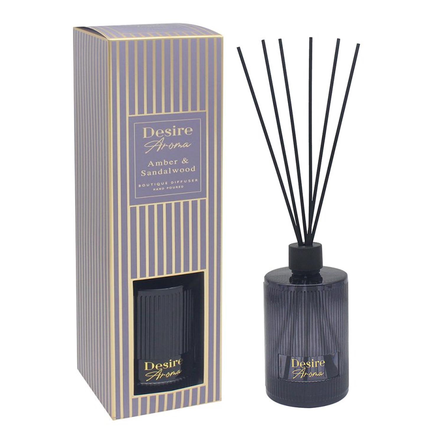 Amber & Sandalwood 1000ml Reed Diffuser