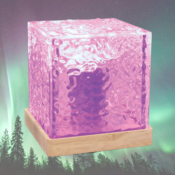 Northern Lights Colour Changing Cube Night Light