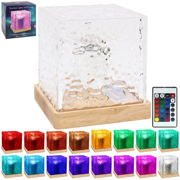 Northern Lights Colour Changing Cube Night Light