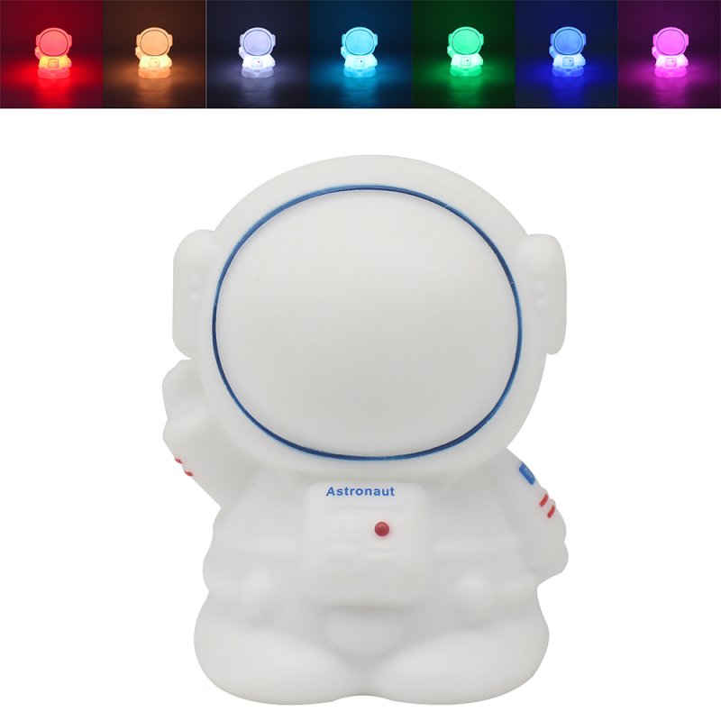 Squishy Astronaut Light Changing Touch Lamp Night Light