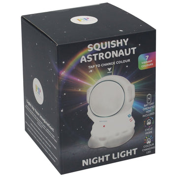 Squishy Astronaut Light Changing Touch Lamp Night Light