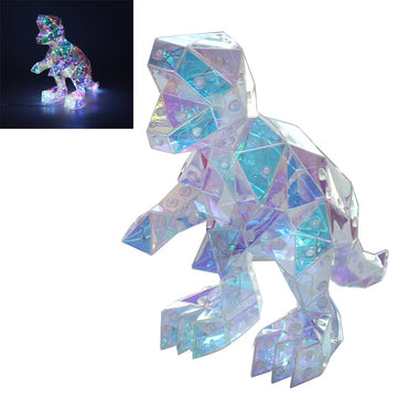 Dinosaur Holographic Color Changing Interactive LED Lamp