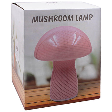 Mushroom Lamp Pink Bedside Night Light