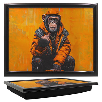 Cushioned Lap Tray Bean Bag Chimp Life