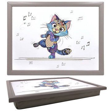 Bug Art Keira Kitten Bean Bag Padded Cushioned Lap Tray