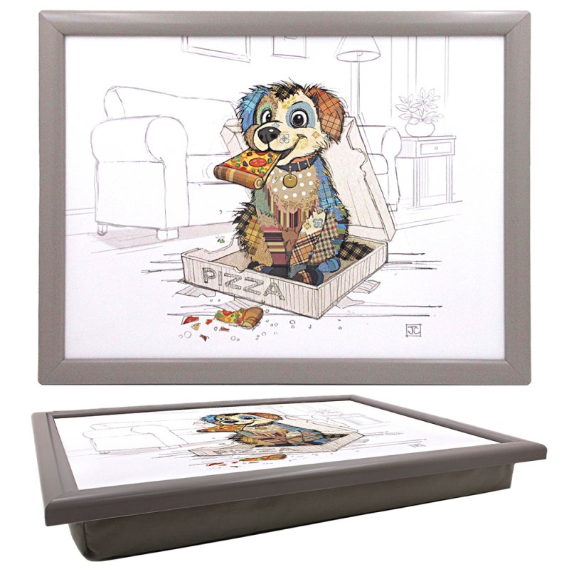 Bug Art Pedro Puppy Bean Bag Padded Cushioned Lap Tray