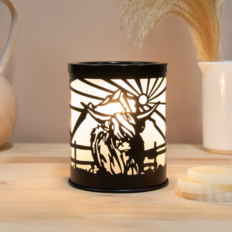 Desire Aroma Lamp Highland Cow Electric Wax Melt Oil Burner