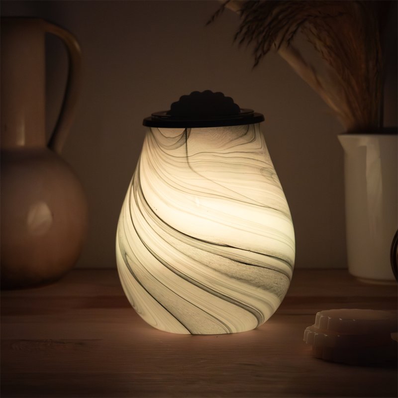 Wax Melt Burner Electric Desire Aroma Lamp Marble