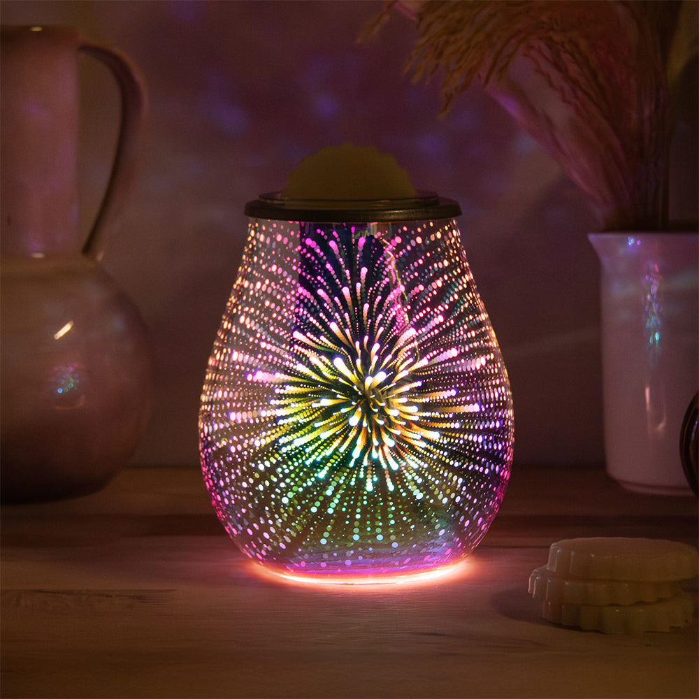 Wax Melt Burner Electric Desire Aroma Lamp Starburst