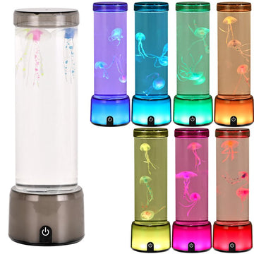 Jellyfish Touch Lamp 6 Colour Changing LEDs USB