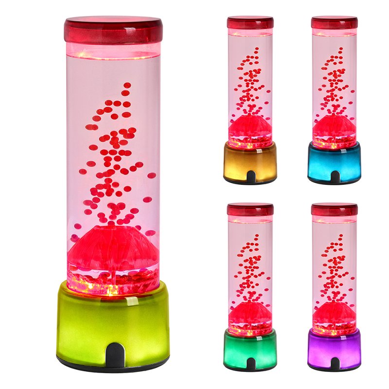 Volcano Touch Lamp 6 Colour Changing LEDs USB