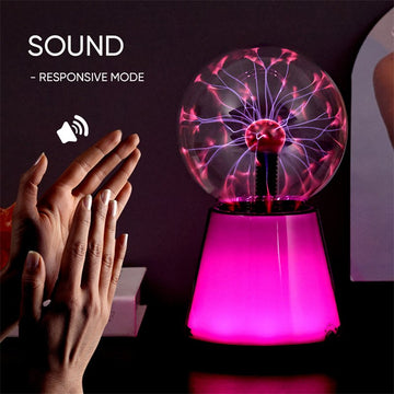 Plasma Ball Lamp Bedside Night Light Colour Changing